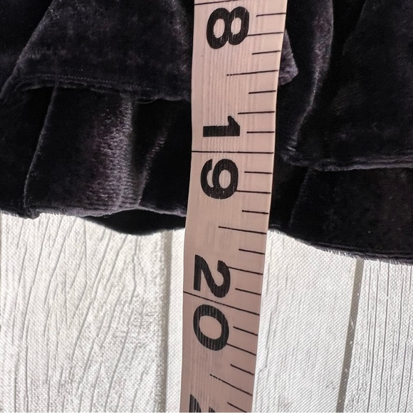 INC International Concepts Velvet Blazer with Ruffles size S - Picture 8 of 8